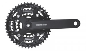 ANGRENAJ PEDALIER SHIMANO ACERA FC-T3010 44X32X22T BRAT 175MM PT. 9 VIT. PE SPATE FARA CG COMPATIBIL CHAINCASE INCL. SURUBURI DE FIXARE NEGRU SHIMANO LOGO AMBALAT IND.