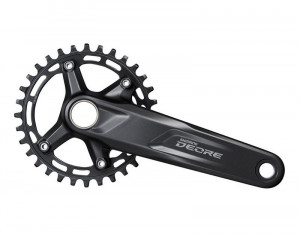 ANGRENAJ PEDALIER SHIMANO DEORE FC-M5100-1 FOAIE 30T BRAT 170MM PT. 10/11 VIT. PE SPATE FARA BB PT. CHAIN LINE 52MM AMBALAT IND.