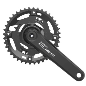 ANGRENAJ PEDALIER SHIMANO FC-U4010-2 CUES 40X26T 2PC FC BRAT 170MM PT. 9/10/11 VIT. PE SPATE FARA CG FARA BB INCL. SURUBURI INCOMPATIBIL CHAINCASE AMBALAT IND.