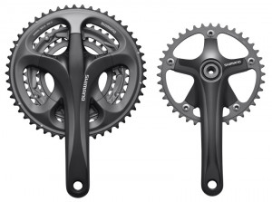 ANGRENAJ PEDALIER SHIMANO FCR603 52X39X30T DREAPTA 40T STANGA BRAT 170MM HOLOWTECH 2 INCL. SM-BB6700 BSA DOAR PT. TANDEM AMBALAT IND. - Img 1