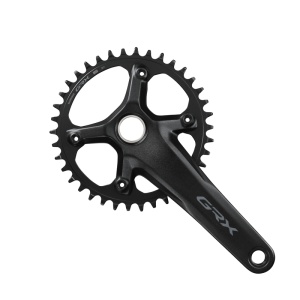 ANGRENAJ PEDALIER SHIMANO GRX FC-RX610-1 FOAIE 38T BRAT 172.5MM PT. 12 VIT. PE SPATE FARA CG FARA BB AMBALAT IND.