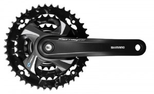 ANGRENAJ PEDALIER SHIMANO TOURNEY FC-TX801 42X32X22T BRAT 170MM PT. 7/8 VIT. PE SPATE CU CG COMPATIBIL CHAINCASE INCL. SURUBURI NEGRU VRAC