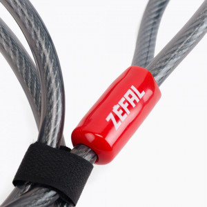 Antifurt U-Lock ZEFAL K-Traz U11 11mm + Cablu 10mm/120cm - Grey/Black - Img 2