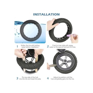 Anvelopa plina 8.5x2 pentru Xiaomi Mijia M365 / Pro - Img 4