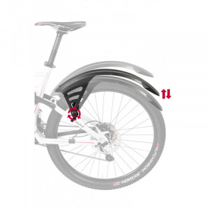 Aparatoare bicicleta ZEFAL Deflector RS75 | Spate - Img 3