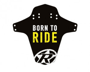 Aparatoare Reverse Born to Ride negru/alb/galben - Img 2
