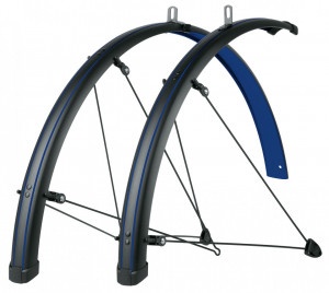 Aparatori bicicleta SKS Stingray 28 - Black/Blue | Set