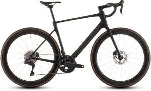 BICICLETA CUBE ATTAIN C:62 SLT CARBON COALCHROME 2026 60 cm