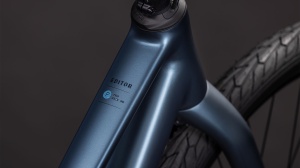 BICICLETA CUBE EDITOR PRO TRAPEZE MINERALBLUE CHROME 2026 46 cm - Img 2