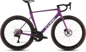 BICICLETA CUBE LITENING AIR C:68X RACE DAZZLEPINK BLUE 2026 52 cm