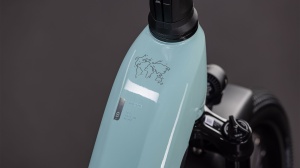 BICICLETA ELECTRICA CUBE NURIDE HYBRID SLX 800 EASY ENTRY SKYLIGHT ARUBABLUE 2026 58cm - Img 2