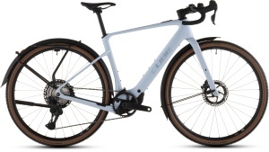 BICICLETA ELECTRICA CUBE NUROAD HYBRID C:62 SLX 400X FE ICEBLUE PRISM 2026 S
