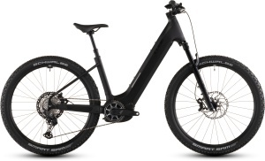 BICICLETA ELECTRICA CUBE REACTION HYBRID SLX 800 EASY ENTRY SILVERDUST CHROME 2026 cadru XL (22") - roti 29