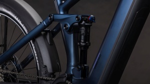 BICICLETA ELECTRICA CUBE STEREO HYBRID ONE22 SLX 800 FE INDIGOBLUE BLUE 2026 cadru L (20") - roti 29 - Img 4