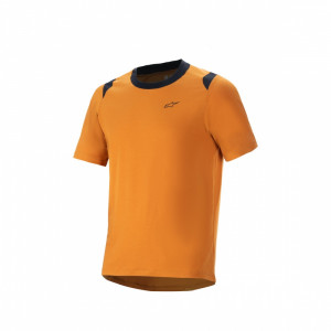 Bluza Alpinestars A-Dura Dri Wool SS Jersey Dark Gold L - Img 2