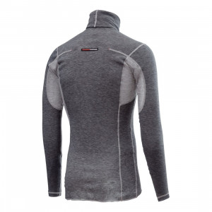 Bluza de corp cu guler Castelli Flanders Neck Warm, Gri, XXL