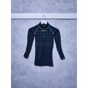 BLUZA DE CORP CUBE WS RACE BE WARM L/S BLACK M - Img 2