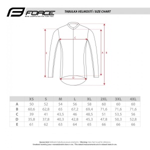 Bluza Force Endless cu maneca lunga fluo XS - Img 8