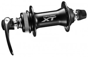 BUTUC FATA SHIMANO DEORE XT HB-M8000 36H OLD 100MM AX 108MM QR 133MM PT. ROTOR CENTER LOCK FARA PROTECTIE PT. MONTURA DISCULUI AMBALAT IND.