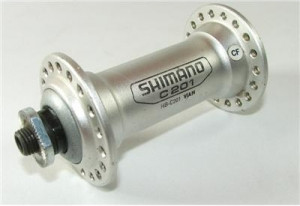 BUTUC FATA SHIMANO HB-C201 32H OLD 100MM AX 108MM (M9) QR 133MM AMBALAT IND.