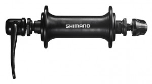 BUTUC FATA SHIMANO TOURNEY HB-TX800-QR 36H OLD 100MM AX 108MM QR 133MM NEGRU NEGRU AMBALAT IND.