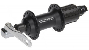 BUTUC SPATE SHIMANO ALIVIO FH-M430 8/9 VIT. 32H OLD 135MM QR 168MM ARGINTIU NEGRU AMBALAT IND.