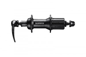 BUTUC SPATE SHIMANO ALIVIO FH-T4000 32H 8/9/10 VIT. OLD 135MM AX 146MM QR 173MM NEGRU AMBALAT IND.