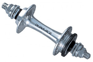 BUTUC SPATE SHIMANO DURA ACE TRACK HB-7710 36H SINGLE SPEED OLD 120MM AX M10 X 164MM ONE SIDE THREAD FOR COG AMBALAT IND.