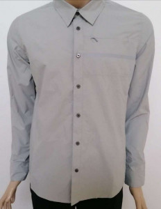 CAMASA SHIMANO TRANSIT CHECK BUTTON UP LONG SLEEVE ALLOY (SS18)