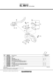 CAPAC MANETA FRANA BL-M810 SHIMANO - Img 2