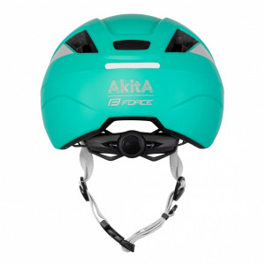 Casca copii Force Akita Junior turquoise-grey S-M - Img 4