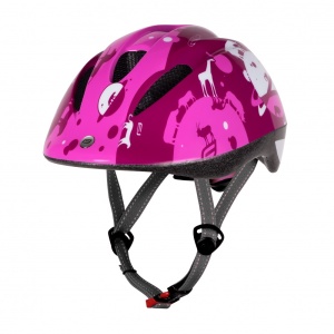 Casca copii Force Fun Planets Pink/White M (52-56 cm)