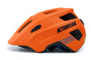 CASCA CUBE LINOK X ACTIONTEAM MATT ORANGE BLUE M (52-57) - Img 2