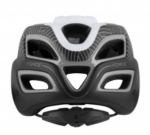 Casca Force Aves MTB E-bike, Alb/Negru Mat L-XL (58-61 cm) - Img 4