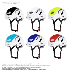 Casca Force Globe Air alb/negru L-XL (58-62 cm) - Img 7