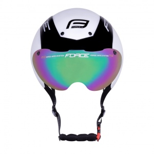 Casca Force Globe Timetrial alb/negru L-XL (58-62 cm) - Img 4