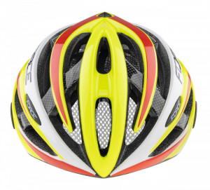 Casca Force Road fluo/alb/rosu L-XL (58-63 cm) - Img 5