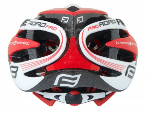 Casca Force Road Junior, alb-rosu, XS-S (48-54 cm) - Img 4