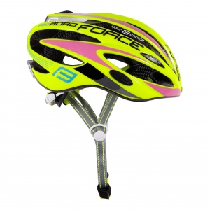 Casca Force Road Pro, fluo/roz S-M (54-58 cm) - Img 7
