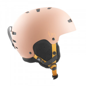 Casca ski TSG Lotus Wmns Solid Color - Satin Dark Peach XXS/XS - Img 2