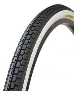 CAUCIUC KENDA 20X1.75X2 K127 BK/WH
