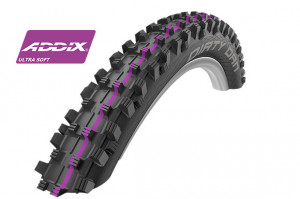 Cauciuc SCHWALBE Dirty Dan - 27.5x2.35 (60-584) HS417 B/B-SK, Super Gravity, Addix U-Soft - TLE Pliabil