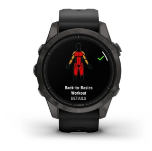 Ceas Garmin epix PRO (Gen 2) - 42mm, Sapphire, Titan DLC Carbon Grey - Img 9
