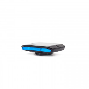 Ciclocomputer CUBE Computer RACE EVO black´n´blue metallic Negru-albastru - Img 3
