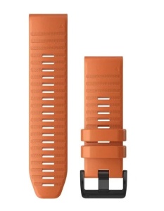 Curea Garmin quickfit 26 - Silicon portocaliu ember orange