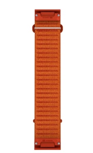Curea Garmin quickfit textil 26 - Lung, material ComfortFit Autumn Orange - Img 2