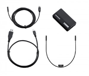 DISPOZITIV INTERFATA PENTRU PC SHIMANO SM-PCE02 CABLU USB X1 CABLU CONECTARE PC (SD50 TYPE) X1 CABLU CONECTARE PC (SD300 TYPE) X1 3RD GROUP AMBALAT IND.