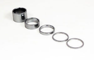 DISTANTIERE PRO 1-1/8" ALLOY ICE GREY