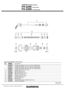 DISTANTIERE SHIMANO FH-CT90 5.5MM NEGRU - Img 2