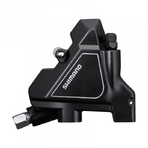 ETRIER FRANA PE DISC SHIMANO BR-UR300 SPATE FLAT MOUNT INCL. SURUB FIXARE 25MM INCL. PLACUTE B01S NEGRU AMBALAT IND.